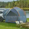 JOYTUTUS SUV Tent for Camping with Rainfly Double Door
