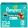 Pampers Baby Dry Size 2, 234 Count Diapers