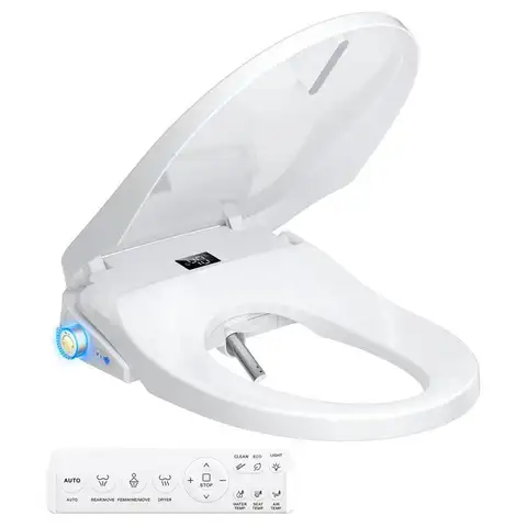 Lxlu Bidet Toilet Seat Electric Heated Toilet Seat