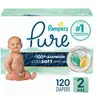 Pampers Pure Protection Baby Diapers, Size 2
