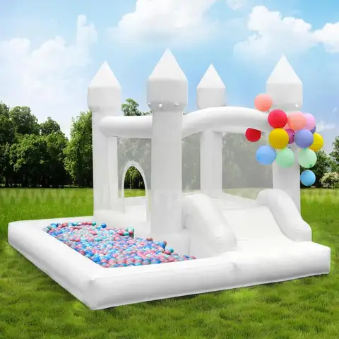 NBSPORT Inflatable Bounce House with Blower for Kids Ages 3-6