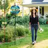 LimeHill Wind Spinner for Yard and Garden - Large Metal