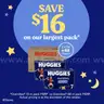 Huggies Overnites Baby Diapers Size 7
