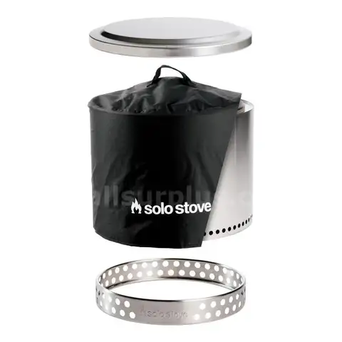 Solo Stove Bonfire Exclusive Smokeless Fire Pit Bundle