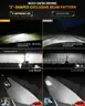 Z-OFFROAD LED Headlights Assembly DOT Approved with DRL