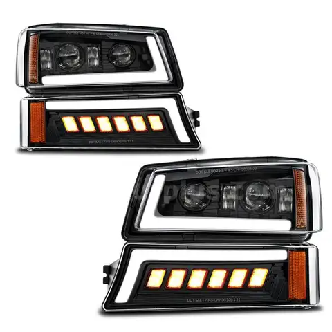 Z-OFFROAD LED Headlights Assembly DOT Approved with DRL