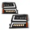 Z-OFFROAD LED Headlights Assembly DOT Approved with DRL