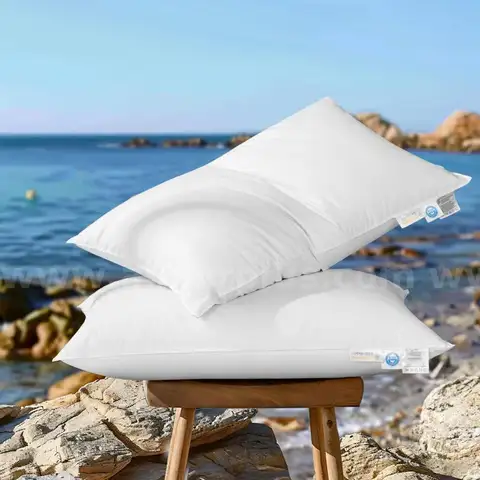 AiAngu Canadian Luxury Goose Down Pillow King Size - 1050