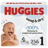 Huggies Snug Dry Diapers, Size 1