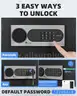 DAYI Safe Box 2.0 Cubic Feet Home Safe with Fireproof