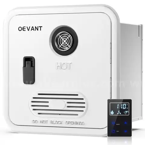 OEVANT RV Tankless Water Heater, 55000 BTU RV Instant Water