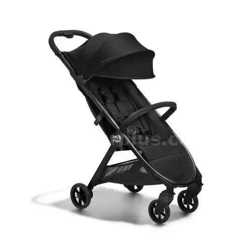 Baby Jogger City Tour 2 Ultra-Compact Carry-On Approved Travel Stroller in Eco Black with Belly-Bar Lightweight Easy Fo