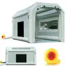 Sewinfla Portable Inflatable Paint Booth Tent 13X8.2x8.2Ft