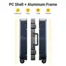 LEVEL8 Zipperless Checked Luggage with Aluminum Frame