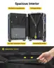 LEVEL8 Zipperless Checked Luggage with Aluminum Frame