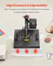 VEVOR 2 in 1 Heat Press Machine for T Shirts and Hats
