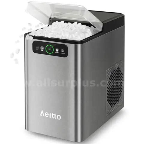Aeitto Countertop Soft Chewable Nugget Ice Maker