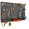 TORACK Metal Pegboard Wall Organizer System for Garage
