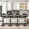 VECELO Bar Stool Set of 4 Kitchen Island Stools