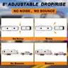 VNN Adjustable Drop Hitch Dual-Ball(2&#x27;&#x27; 2-5/16&#x27;&#x27;) Trailer