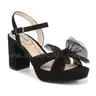Life Stride Womens Last Dance Sandal Black - Size 8