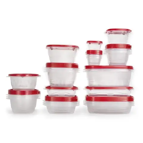 Rubbermaid TakeAlongs Food Storage Containers Set of 26