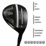 PGF Men&#x27;s Gold TP Complete Golf Club Package Set 17-Pieces
