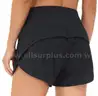 THE GYM PEOPLE Womens High Waisted Running Shorts Quick Dry