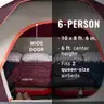 Coleman Skydome Tent with 5 Minute Setup 2/4/6/8 Person