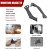 32&#x22; Front Windshield LED Curved Light Bar, Mount Bracket