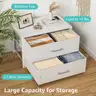 BOLUO Stackable Storage Drawers Closet Organizers and