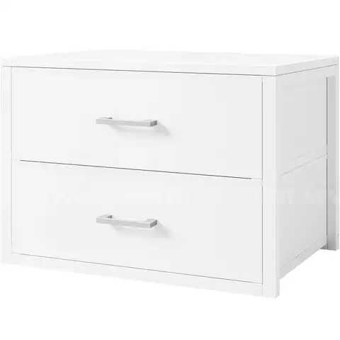 BOLUO Stackable Storage Drawers Closet Organizers and