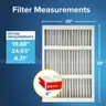 Filtrete 20x25x4 AC Furnace Air Filter, MPR 1000, MERV 11