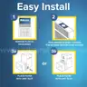Filtrete 20x25x4 AC Furnace Air Filter, MPR 1000, MERV 11