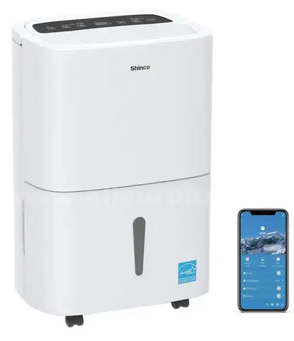 Shinco 6000 Square Foot Energy Star Dehumidifier with WIFI