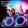 Foxdawn Portable Bluetooth Speaker 240W Peak Powerful Loud