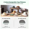 ITEFDTUTNE Hat Heat Press Machine for Caps Inclusive 2 Piece
