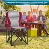 SAILARY Folding Camping Chair Portable Outdoor Heavy Duty