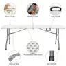 SKOK 8&#x27; Folding Plastic Picnic Table