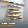 Bora Portamate 6-Level Wood Storage Racks Lumber Storage