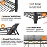 Land Guard 5 Tier Black Storage Racks and Shelving - 48&#x22; L