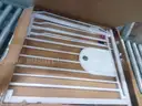 Baby Gates with Cat Door - Auto Close 29.5&#x22;-48.4&#x22;