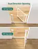 BABELIO 36&#x22; Tall Narrow Baby Safety Gate, Extends 26&#x22;-28.5&#x22; Wide, Auto-Close