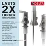 Delta Faucet Stryke Widespread Bathroom Faucet 3 Hole
