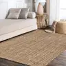 JONATHAN Y NRF102A-2 Pata Hand Woven Chunky Jute Natural 2