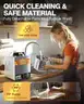 WantJoin Nacho Cheese Dispenser with Pump2.8Qt Nacho