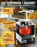 WantJoin Nacho Cheese Dispenser with Pump2.8Qt Nacho