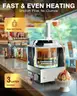 WantJoin Nacho Cheese Dispenser with Pump2.8Qt Nacho