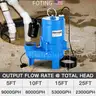 FOTING 1.5HP 9000GPH Submersible Sewage/Effluent Pump