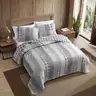 Eddie Bauer Reversible King Size Cotton Quilt Set
